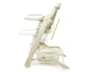 Детский стульчик для кормления 3 в 1 4Baby Icon Beige (экокожа, функция шезлонга, регулировка высоты, колеса) - изображение 5