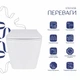 Унітаз підвісний Qtap Tern із сидінням Soft-close QT17332303ASW - зображення 4