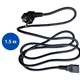 Сетевой кабель питания компьютера IEC C13 прямой, 1.5м - изображение 2