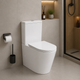 Унітаз-компакт MIXXUS PREMIUM BEVEL-0402-T1 670х390х880mm, система змиву TORNADO 1.0 - зображення 1