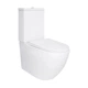Унитаз напольный Qtap Jay Ultra Quiet с сиденьем Soft-close 640x360x835 мм QT07222175TW White - изображение 2