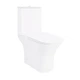 Унитаз-компакт Qtap Presto Quadro безободочный с сиденьем Soft-close QT24221215AW - изображение 2