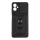 Чехол накладка Guard Shield Armor с кольцом для Samsung Galaxy А06 Black - изображение 3