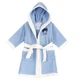 Детский махровый халат Chicco Robe Blue Hero Голубой Размер 92 - изображение 1