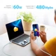 Дата кабель USB-C to USB-C 1.8m 60W (20V/3A) premium J5create (JUCX18L18W-N) J5create JUCX18L18W-N 1069396 - изображение 6