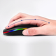 Бездротова миша з RGB підсвічуванням на 1600DPI + Bluetooth / Безшумна акумуляторна мишка для ПК - зображення 5