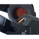 Наушники REAL-EL GDX-7700 Surround 7.1 Black/Orange (EL124100016) - изображение 4