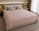 Простирадло махрове жакардове Parisa Home 150х200 щільність 400 г/м2 персикове - зображення 1