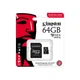 Карта памяти Kingston 64GB microSDXC class 10 UHS-I V30 A1 (SDCIT2/64GB) - изображение 3
