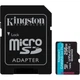 Карта памяти Kingston 256GB microSDXC сlass 10 UHS-I U3 V30 A2 Canvas Go Plus G4 (SDCG4/256GB) - изображение 1