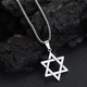 Стильний кулон-амулет "ЗіркаJ" на ланцюгу 42*30 мм [A4551] Zhijia Jewelry Сріблястий - зображення 3