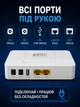 Безперебійник (міні ДБЖ / UPS) для Wi-Fi роутера та ONU термінала WGP Mini DC POE UPS 10400 mAh 36W 5V/9V/12V White - зображення 2