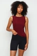 Топ Slim Tank, бордо, розмір M - изображение 1