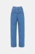 Джинси жіночі прямі Loose Jeans, true-blue indigo, розмір XS - изображение 5