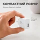 Комплект швидкої зарядки Xiaomi 33W — зарядний пристрій + кабель USB Type-C, білий - изображение 5