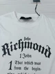 Футболка чоловіча трикотажна RICHMOND М 50 біла арт 299 - изображение 2