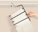 Комплект из 4 вешалок для штанов (35х32 см) SONGMICS CRI034B02- черный - изображение 1