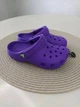 Дитячі крокси для дівчинки Crocs Cдog Classic Kids Purple (25-26, фіолетовий) - изображение 2