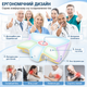 Эргономичная подушка из пены Memory Foam для шеи CPB-butterfly - изображение 8