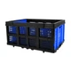 Ящик складной HP - 1185 568.5×410×272.5 мм для хранения рыбалки овощей инструментов контейнер с крышкой в багажник для вещей обуви бокс пластиковый для фруктов - изображение 11
