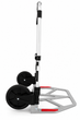 Складная ручная тележка Helper HP - 1201 до 100 кг для покупок груза багажа тележка для перевозки грузов алюминиевая с защитными бамперами двухколесная тачка тележка для склада - изображение 7