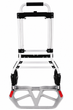 Складная ручная тележка Helper HP - 1201 до 100 кг для покупок груза багажа тележка для перевозки грузов алюминиевая с защитными бамперами двухколесная тачка тележка для склада - изображение 8