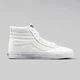 Женские высокие кеды Vans SK8-Hi Reissue Premium Leather 37 (23.5см) Белые - изображение 1