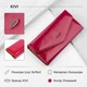 Кошелек женский из гладкой экокожи KIVI 19074 Розовый - изображение 2