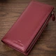 Современный кошелек-клатч для стильных женщин из натуральной кожи ST Leather 22534 Бордовый - изображение 1
