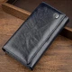 Кошелек-клатч с визитницей ST Leather 18880 Серо-синий - изображение 1