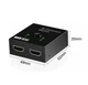 KVM свіч двонаправлений HDMI to 2x HDMI Bi-Direction Switch 4K 30Hz Black (500444) - зображення 3