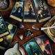 Карты Таро Эфирных Теней Ethereal Shadow Tarot колода Райдера Уэйта 78 карт - изображение 3