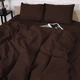 Комплект постельного белья Mirson Бязь 17-0617 Stripe Brown 200х220 см (2200008202743) - изображение 1