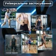 Кистьовий бинт кистьовики для жиму лежачи фіксатор зап'ястя 1 шт з петлею на липучці напульсник спортивний пов'язка на руку променевозап'ясткова для пауерліфтингу важкої атлетики фітнесу гирьового спорту кросфіту еластичний Vilico Блакитний 70_2_0_3B - зображення 10