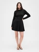 Платье короткое осеннее женское GAP 293761660 2XL Черное (1161823545) - изображение 4