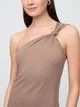 Платье короткое летнее женское GAP 457990403 XL Бежевое (1161779035) - изображение 3