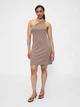 Платье короткое летнее женское GAP 457990403 XL Бежевое (1161779035) - изображение 4
