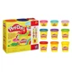 Набор для лепки Play-Doh Bright Rainbow 9 Pack / Яркая радуга 9 баночек - изображение 1