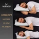 Подушка ортопедична №7036 Elite Green nature Dorotea MEN 59*43*12 см 590*430*120 Classic - зображення 6