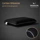 Подушка ортопедична (стружка Memory) №4096 Delicate satin 0055 Black Pearl MEN 59*43*12 см 590*430*120 Classic - зображення 3