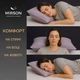 Подушка ортопедическая №7002 Elite Noble stripe Peony WOMEN 59*43*10 см 590*430*100 Classic - изображение 6
