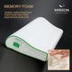Подушка ортопедична №7077 Elite Green nature Julia KIDDY 50*29*5/8 см 500*290*50 - зображення 4