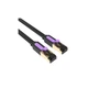 Патч-корд 15м, UTP cat 7 RJ-45 flat black Vention (ICABN) - изображение 2
