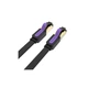 Патч-корд 15м, UTP cat 7 RJ-45 flat black Vention (ICABN) - изображение 3