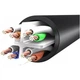 Патч-корд 1.5м, UTP cat 6 RJ-45 flat black Vention (IBJBG) - изображение 5