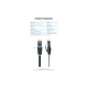 Патч-корд 3м, UTP cat 6 RJ-45 flat black Vention (IBJBI) - зображення 9
