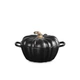 Каструля "Гарбуз" Le Creuset Signature 3,7 л Satin Black з кришкою (21238240002441) - зображення 1
