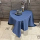 Скатертина водовідштовхуюча Однотонна синя 120 х 175 см - изображение 1