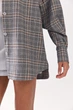 Сорочка в клітинку SH112 2603308375204 S/M Світло-сірий - зображення 9
