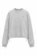 Світшот базовий з лого SP005 2602574167810 L/XL Сірий меланж - зображення 1